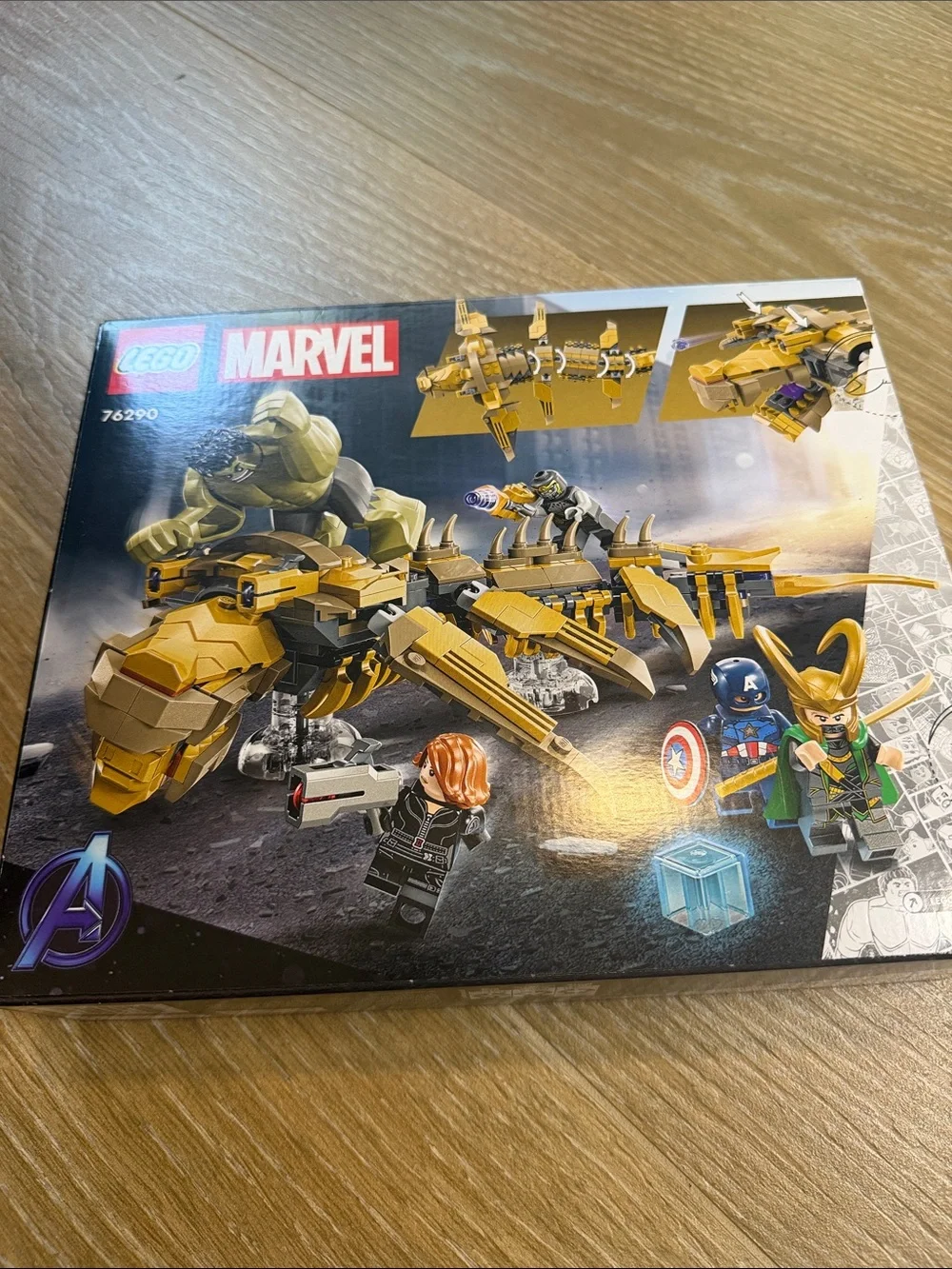 LEGO Marvel The Avengers vs. The Leviathan Superhero Toy 76290